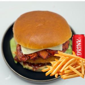 Naga Tikka Burger Meal