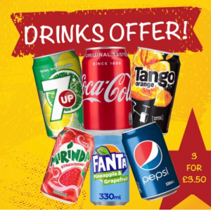 DRINKS OFFER!