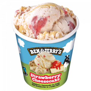 Ben & Jerry's Strawberry Cheesecake (465ml)